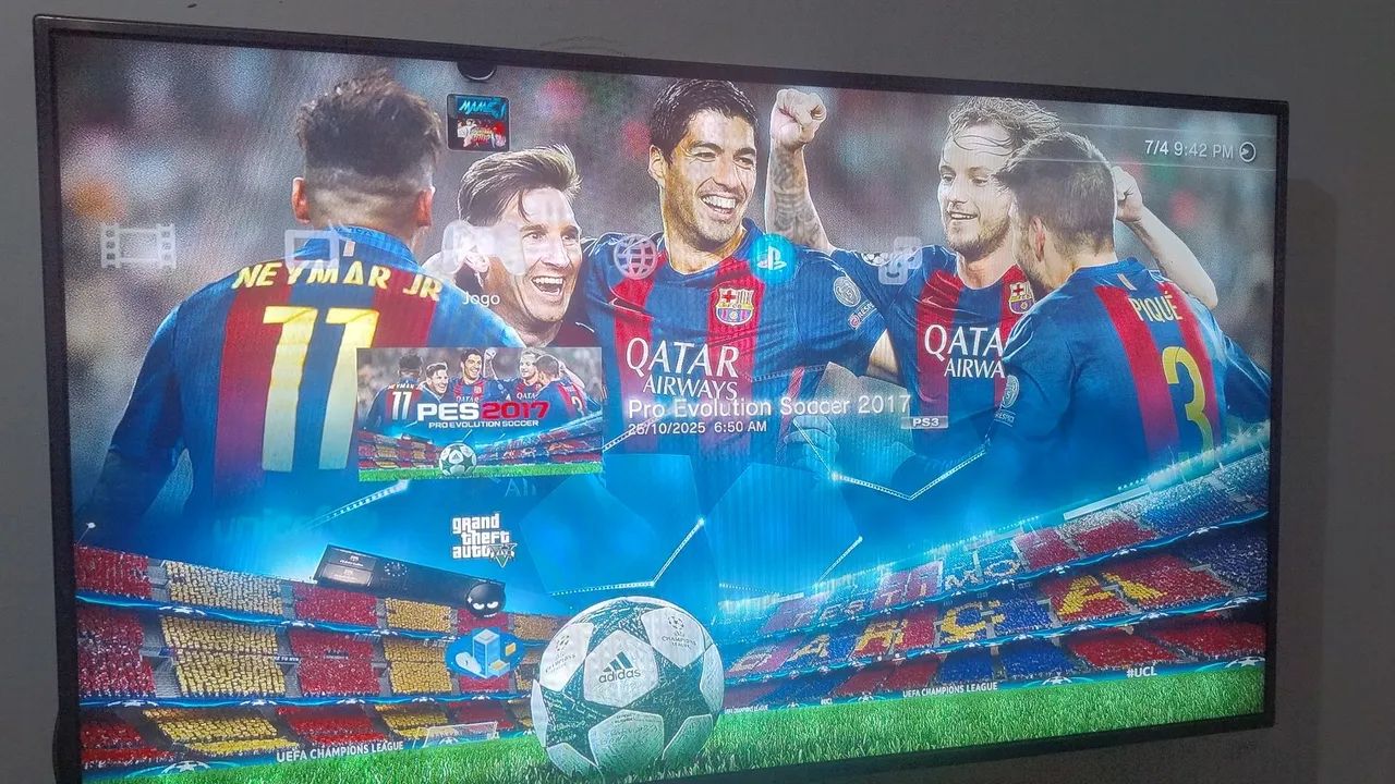 Ps3 Super Slim Desbloqueado com Jogos - Foto 4