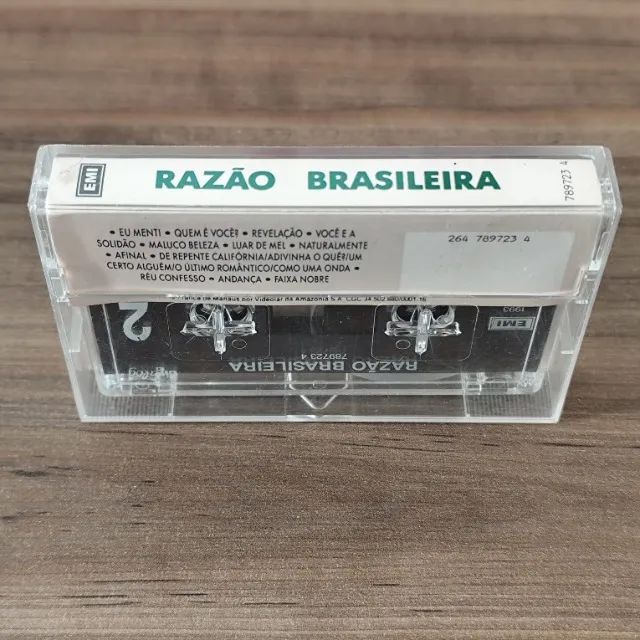 Fita K7 Razão Brasileira (1993) - Foto 2