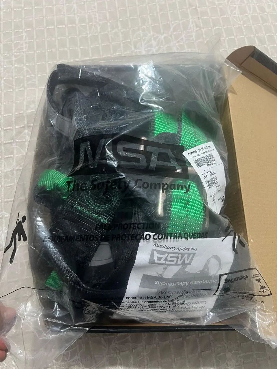 CINTO SEGURANCA PARAQUEDISTA MSA V-FORM 4 PONTOS CA40505 TM2