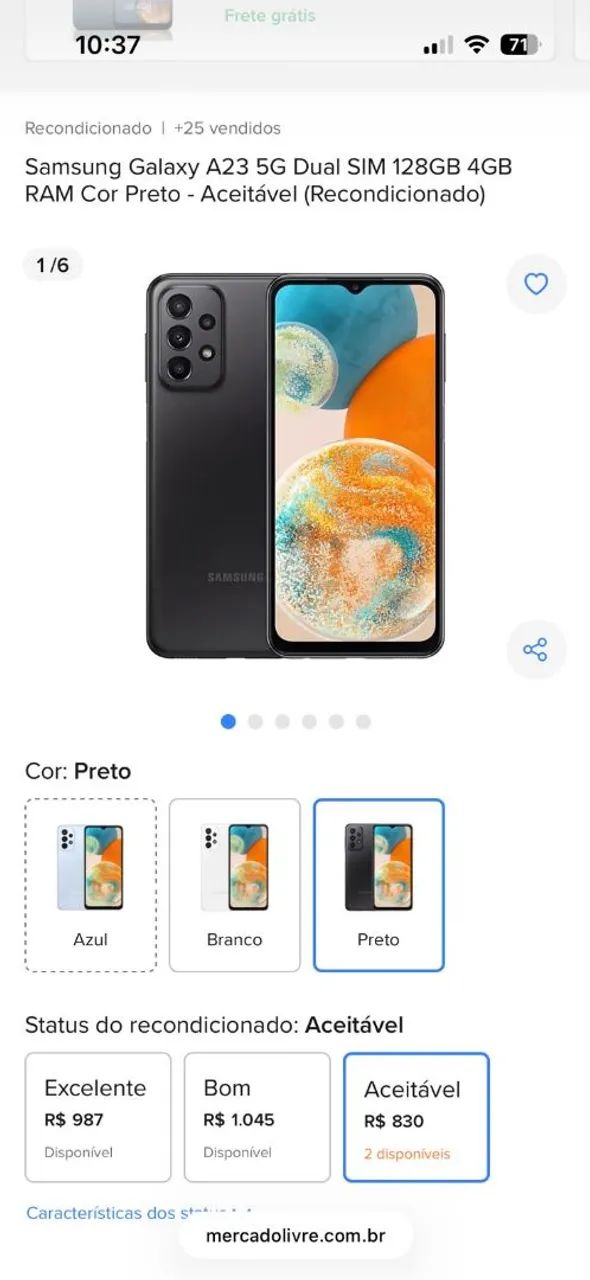 Samsung Galaxy A23 - usado  - Foto 5