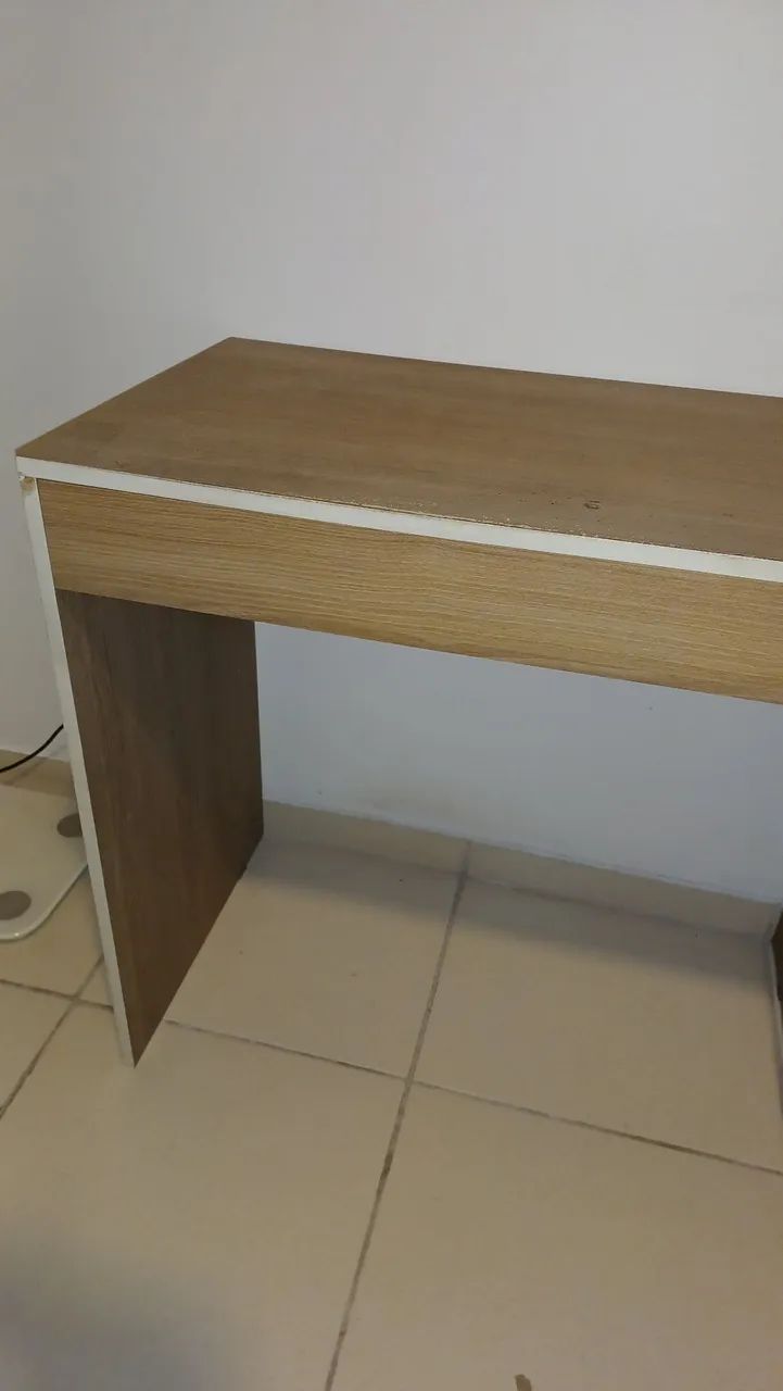Mesa escrivaninha 1,20m com 2 gavetas  - Foto 2