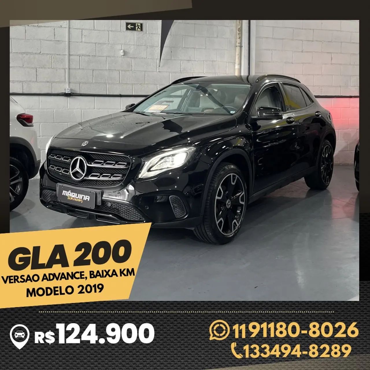 Mercedes-Benz GLA-200 GLA 200 AMG Line 1.3 16V TB AUT 2019