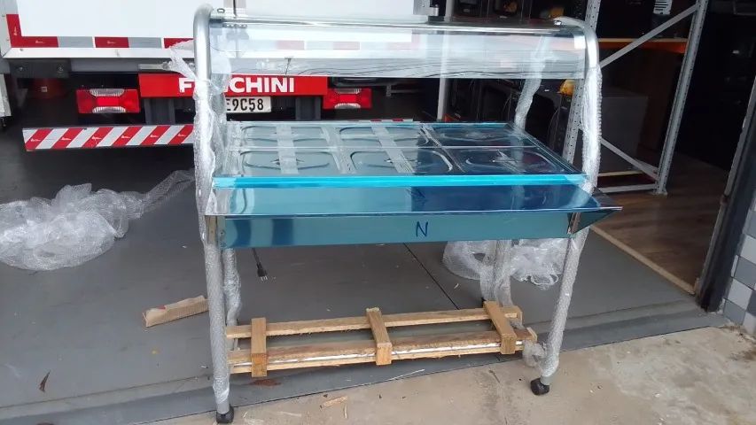 Self Service Carro Térmico Buffet Infantil 6 GNs 1/2 220V - Ibet - Foto 2