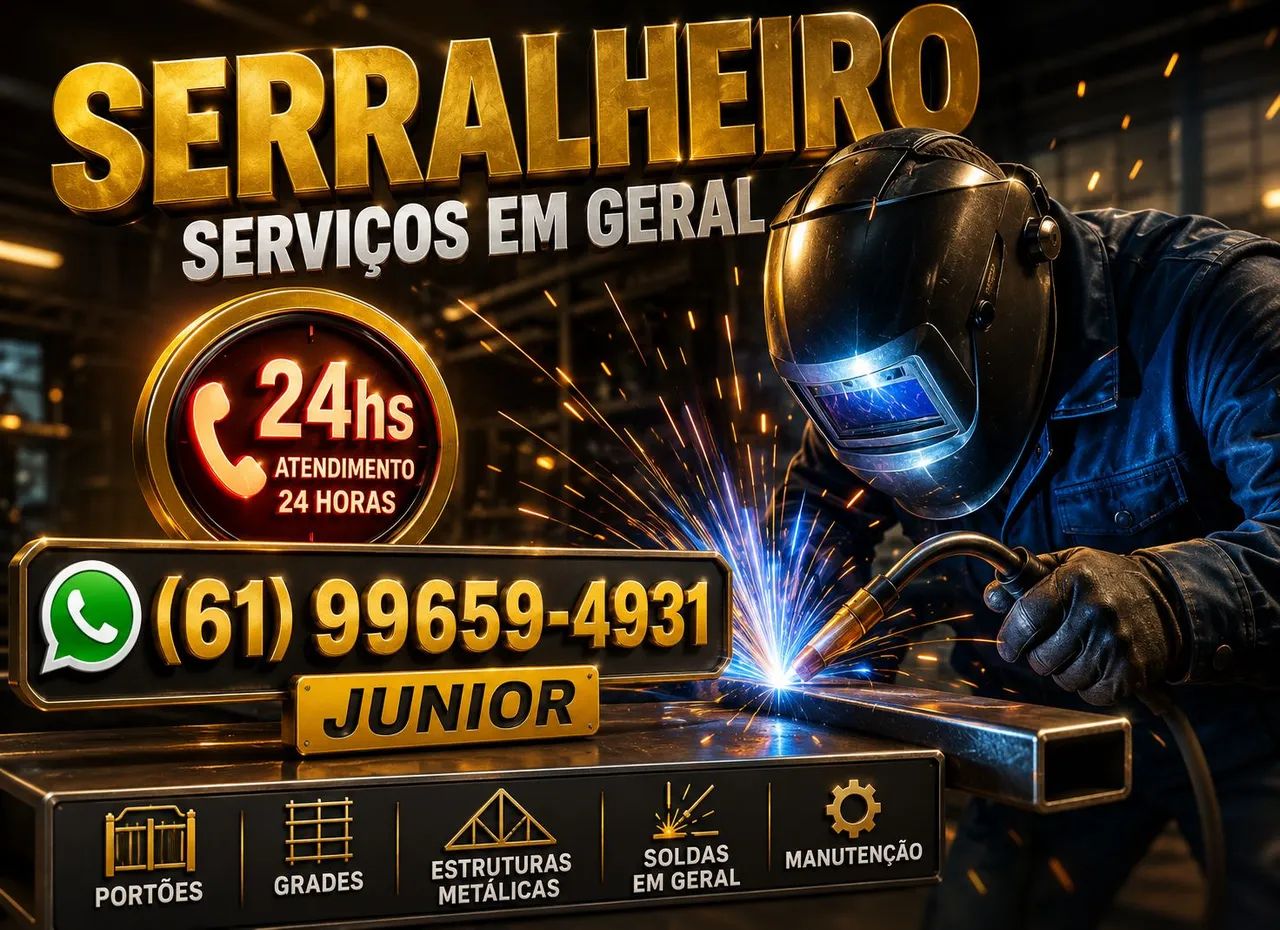Serralheiro serviços em geral 