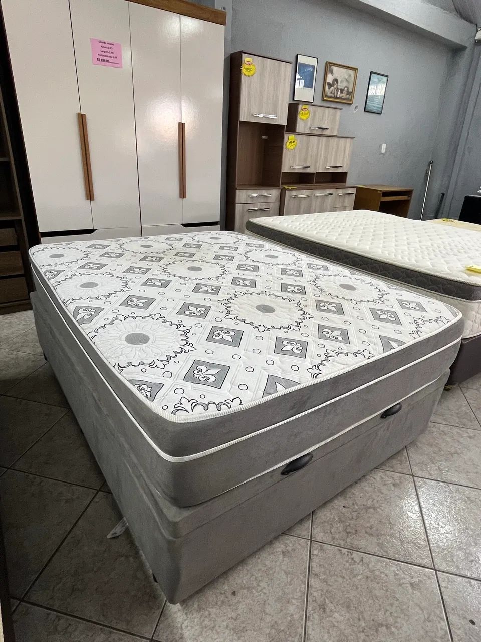 Cama box de casal baú  - Foto 2