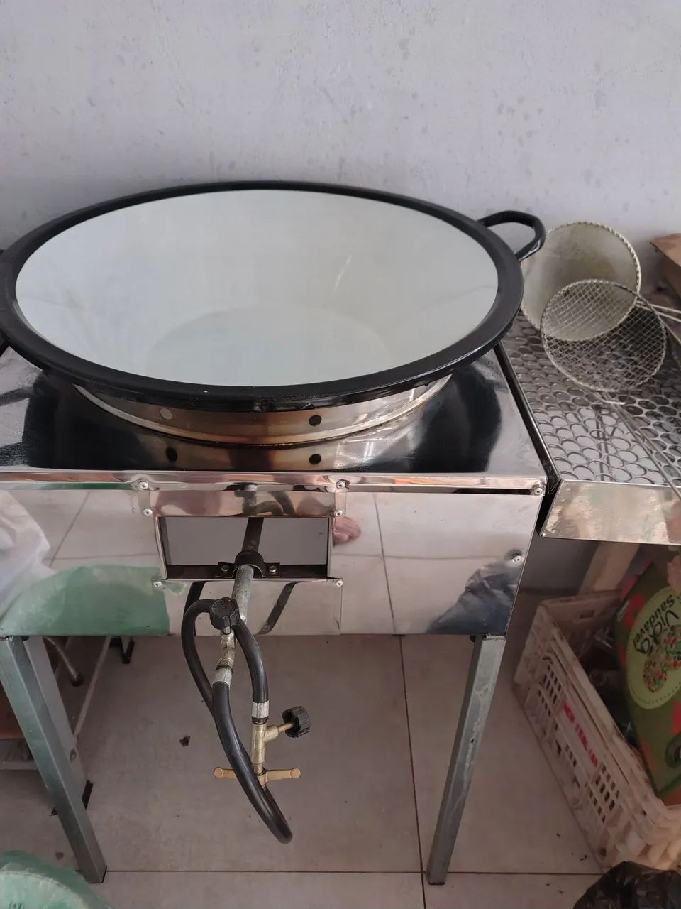 Fogão a gás pasteleiro em aço inox - Foto 2