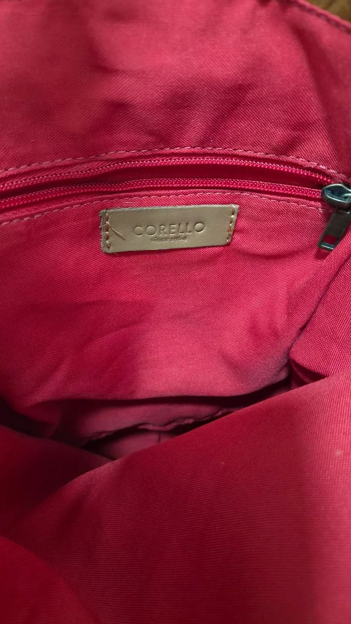 bolsa corello grande couro caramelo - Foto 3