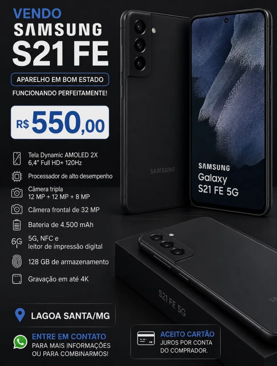Vendo Samsung S21FE  - Foto 2
