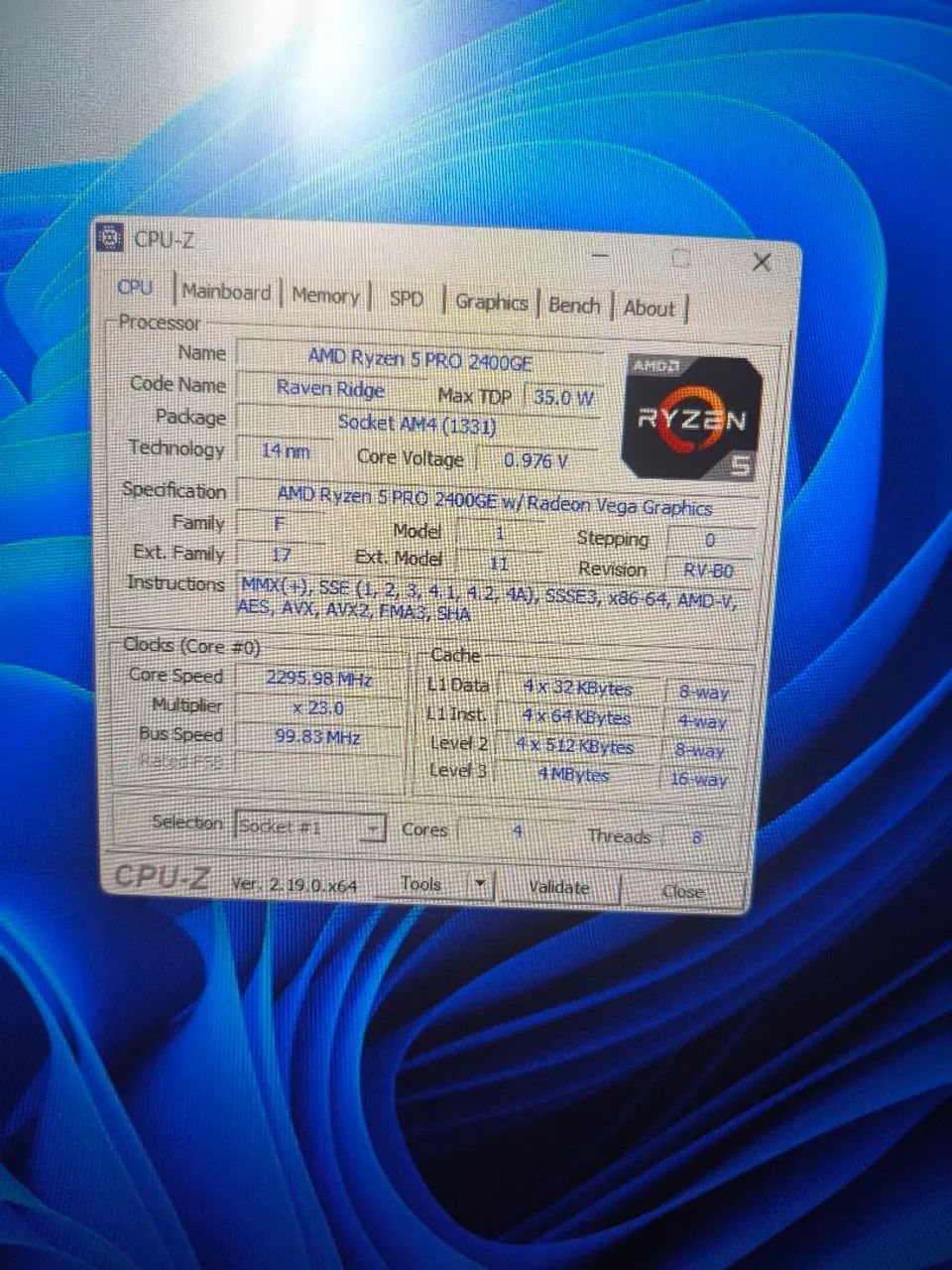 Ryzen 5 PRO 2400Ge - Foto 3