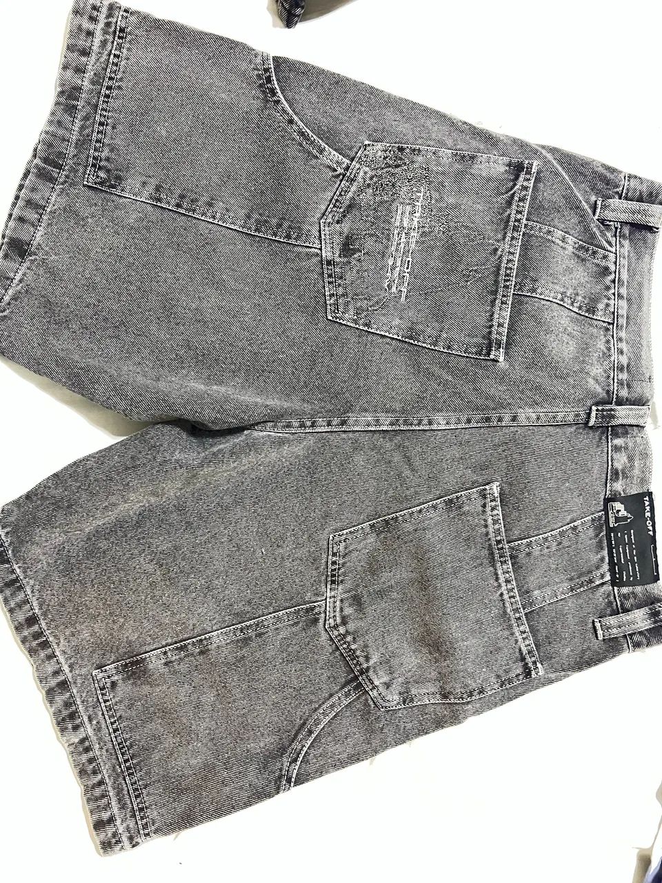 Jorts take off cinza 