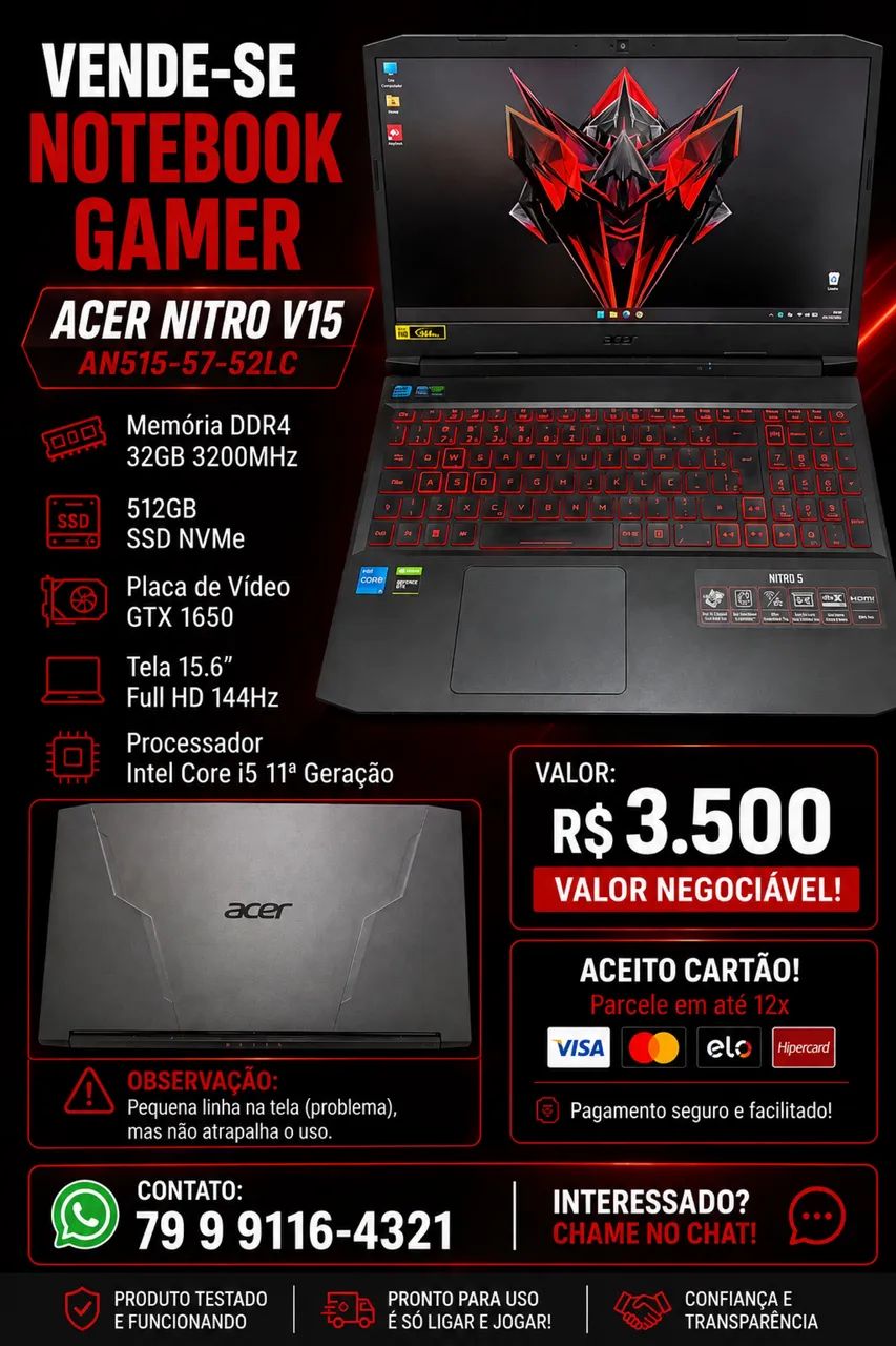 Notebook Gamer - Foto 2