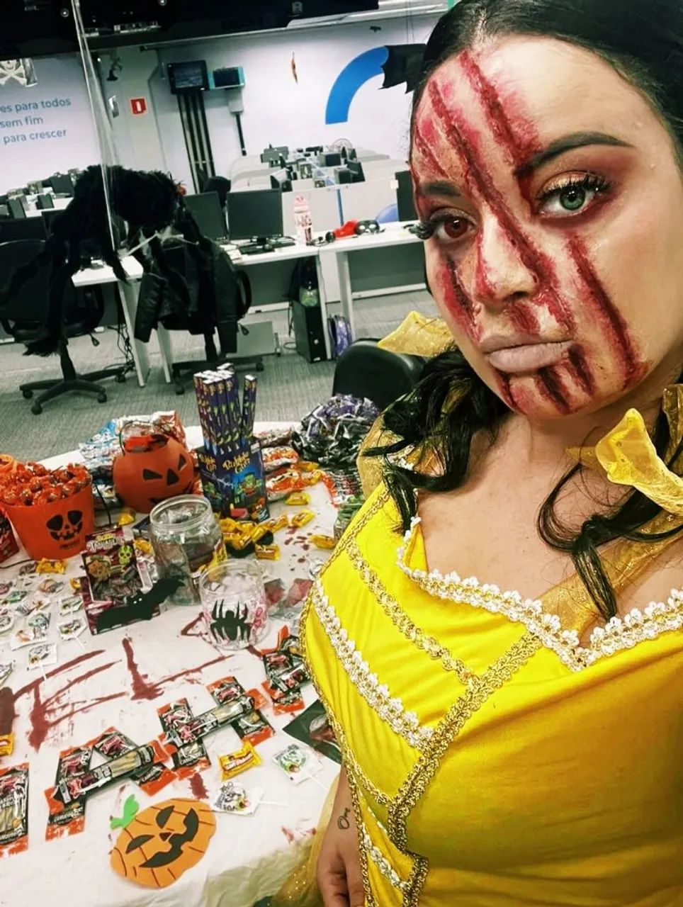 Maquiagem de terror realista  - Foto 4