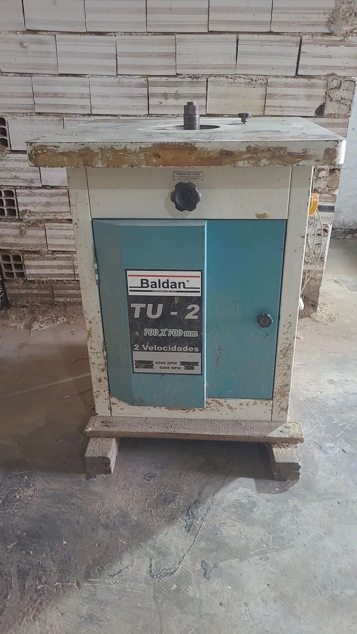 Tupia estacionária Baldan p/marcenaria  - Foto 2