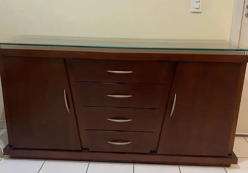 BUFFET DE MADEIRA PARA SALA 