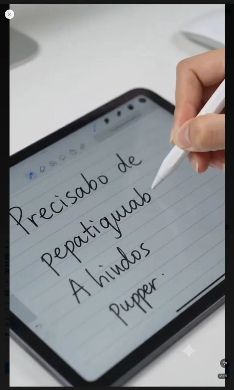 Caneta universal Stylus para IOS/Android/Windows  - Foto 5