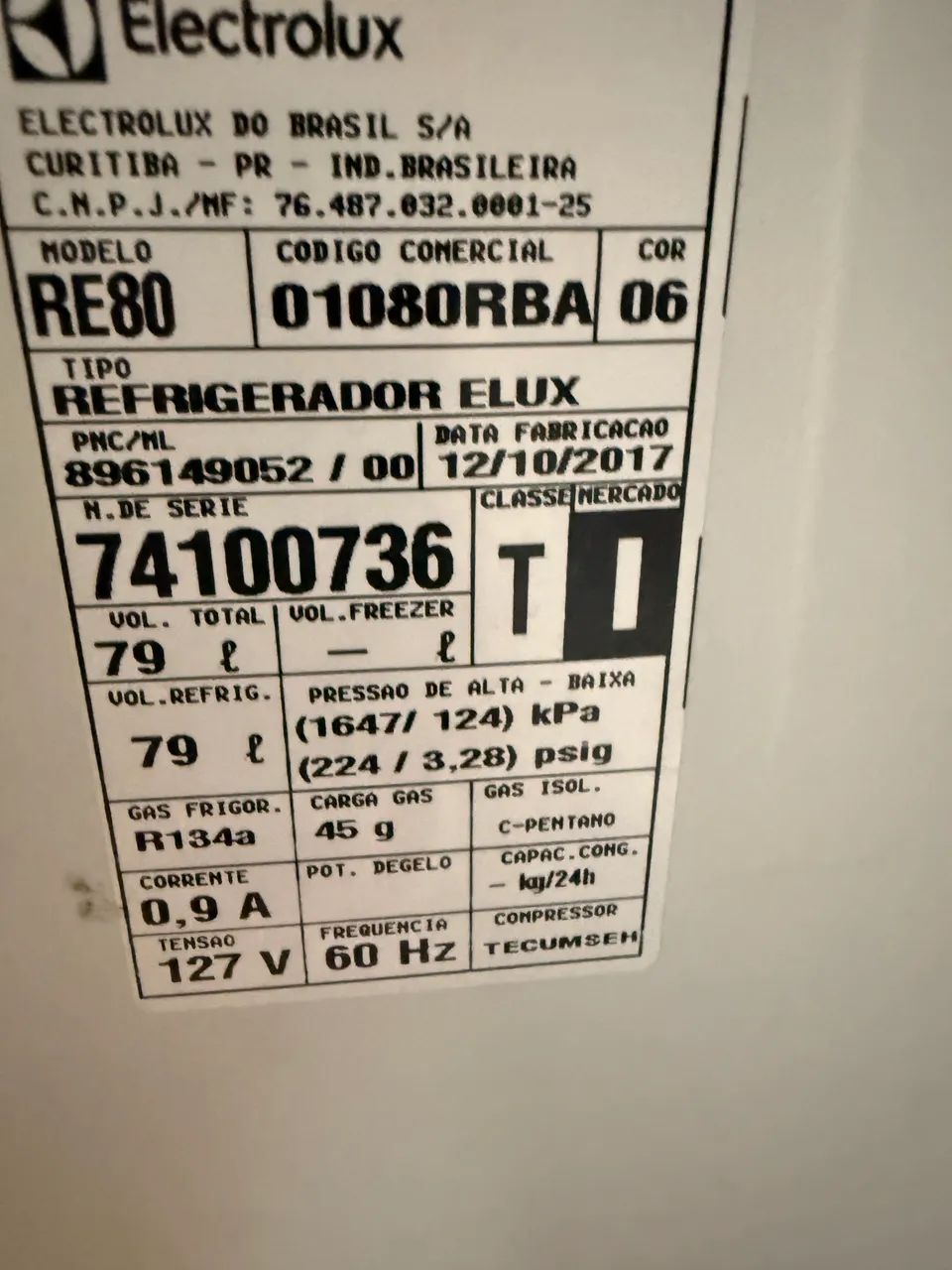 Frigobar Eletrolux 79l - Foto 4