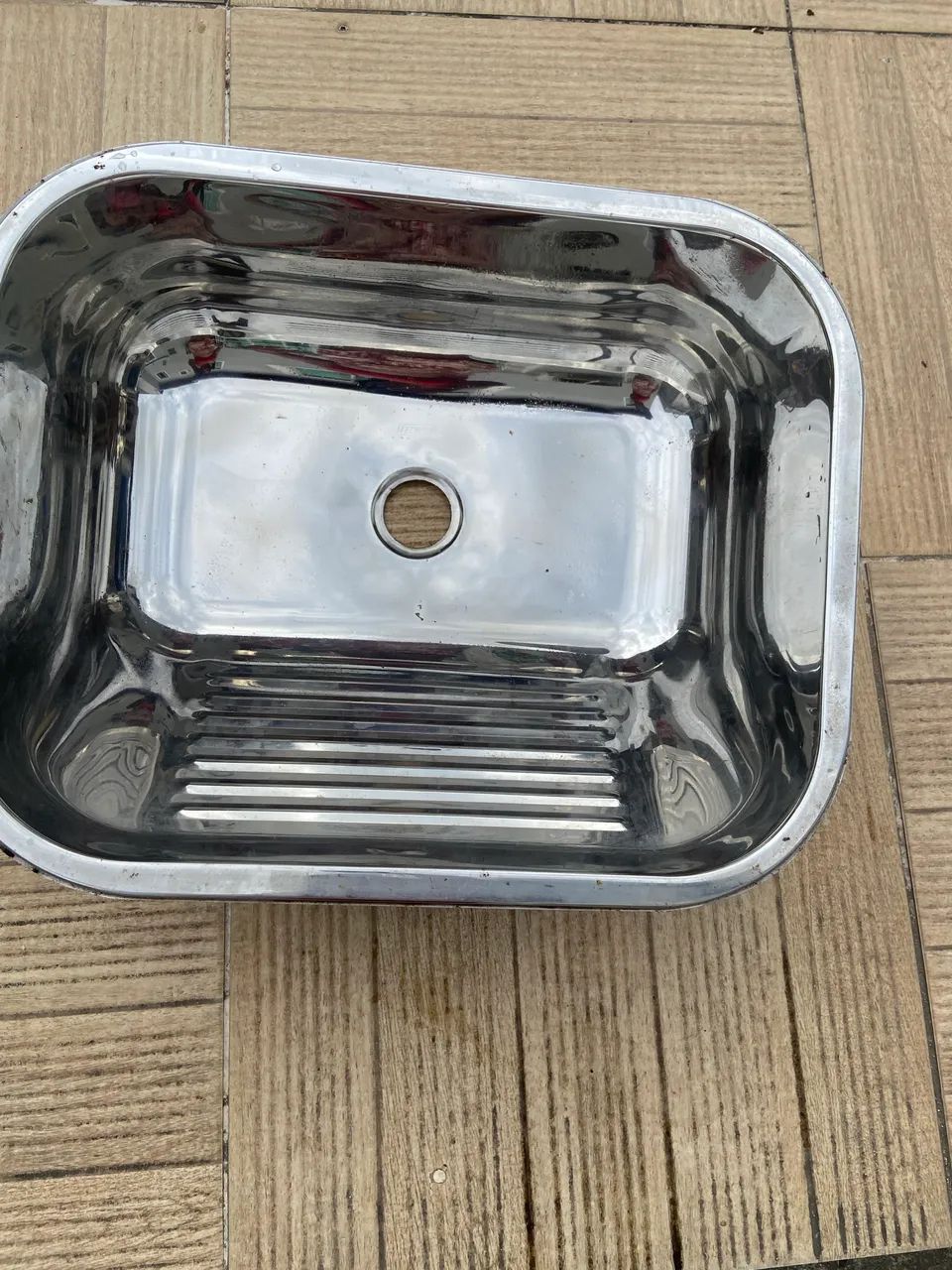 Tanque de inox 304 sobrepor 50x 40 27 litros  - Foto 3
