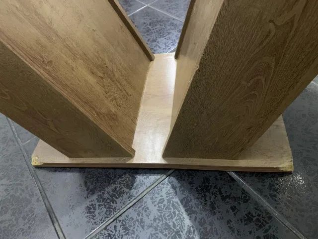 MESA DE JANTAR TAMPO DE VIDRO  - Foto 4