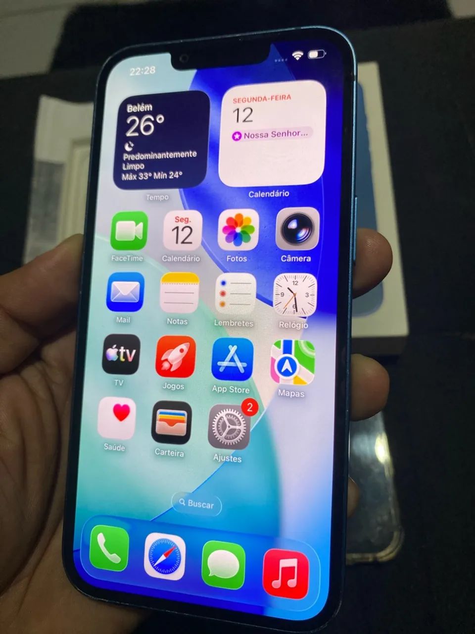 Iphone13 256gb com nota fiscal  - Foto 3