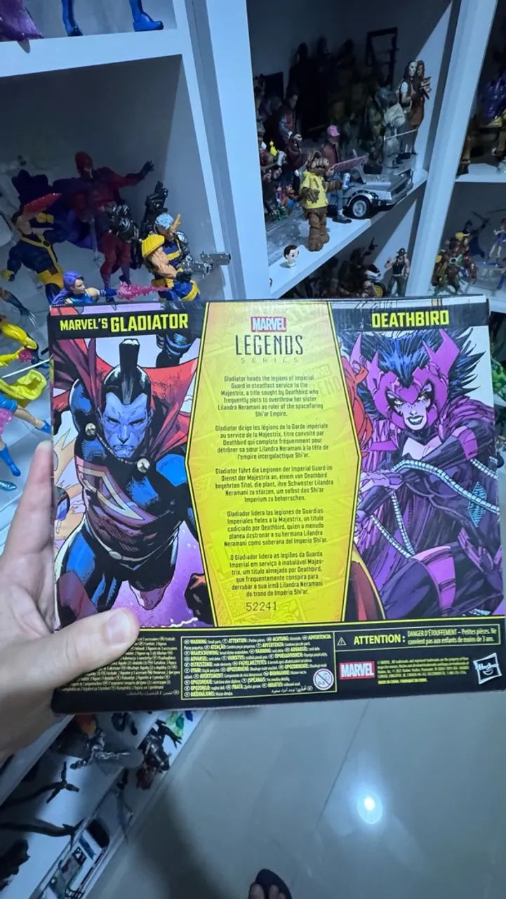 Marvel Legends X-Men Deathbird and Gladiator  - Foto 2