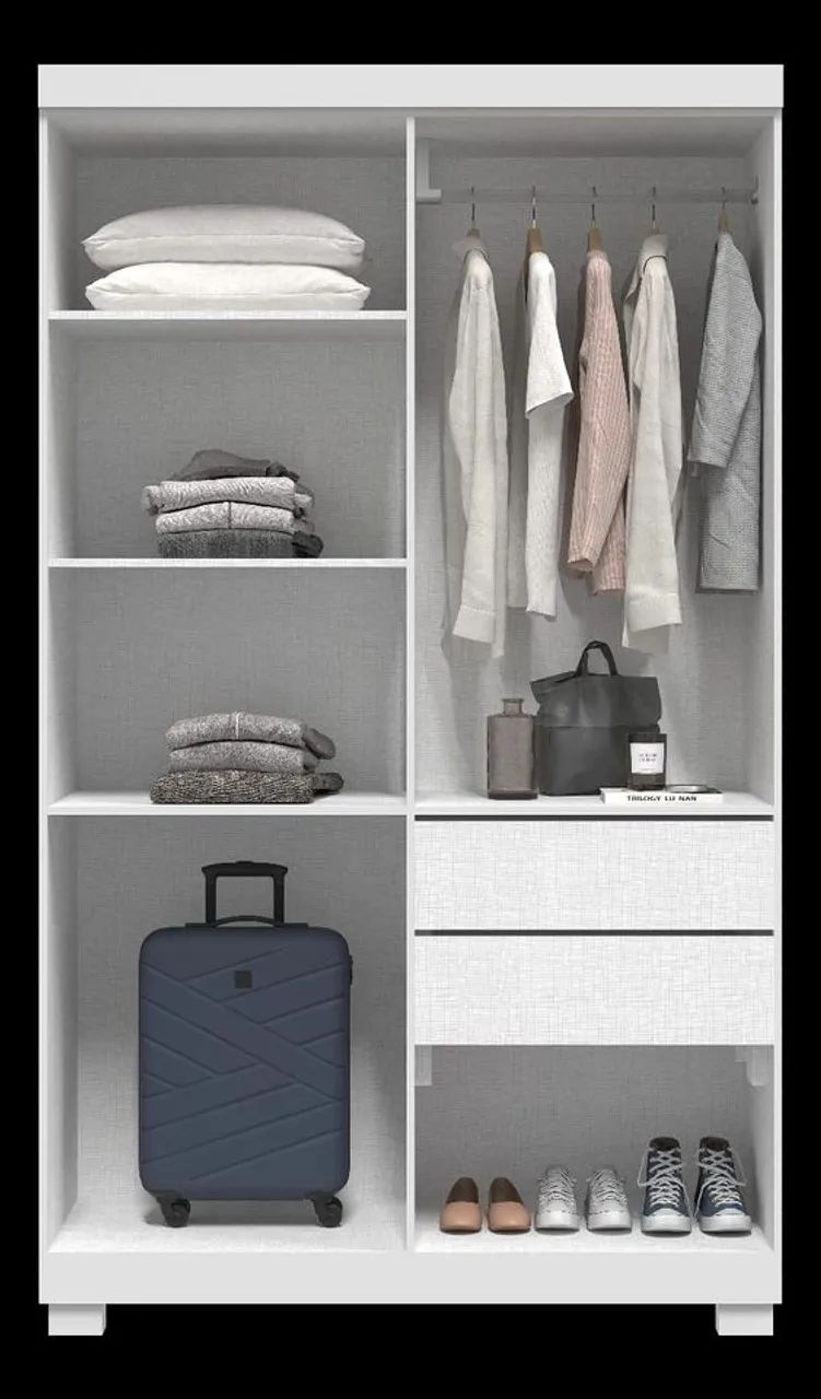 Guarda roupa 4 portas 100% MDF  - Foto 2