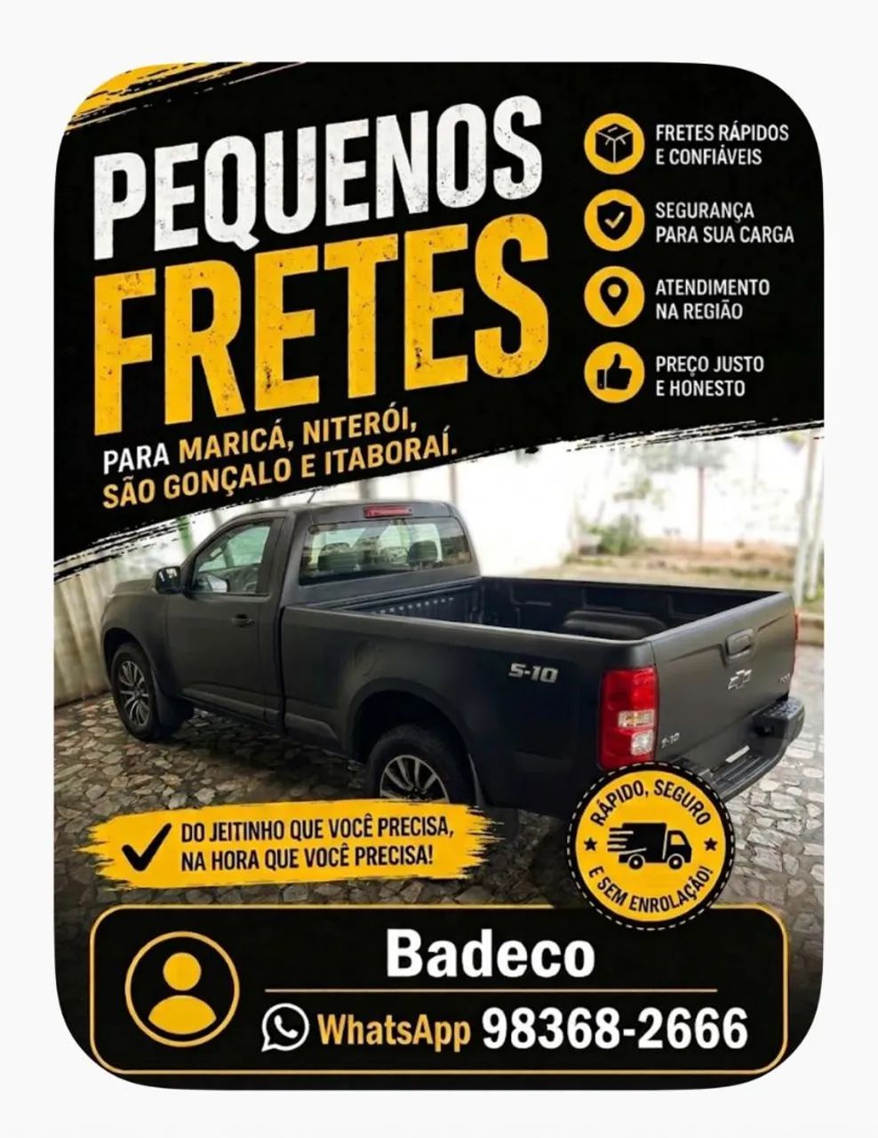 Fretes e mudanças itaipu