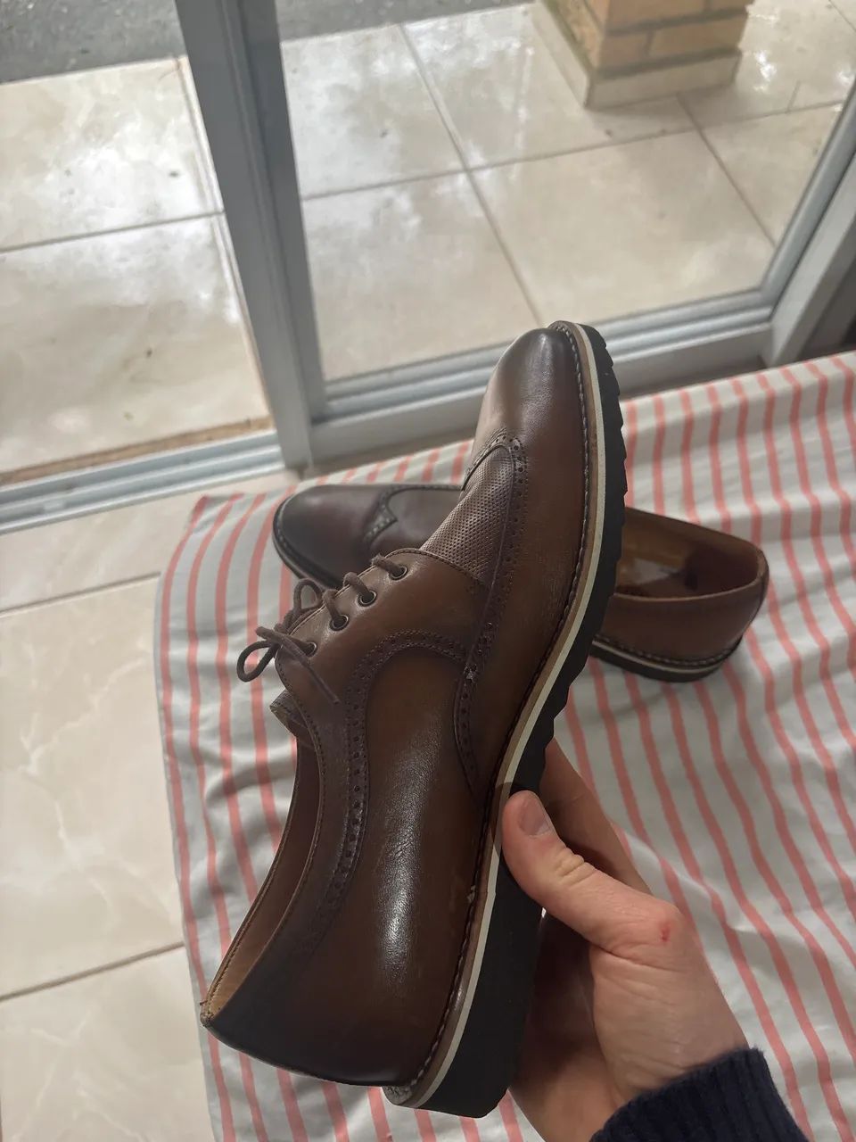Tênis sapato social scatamacchia de couro original  - Foto 3