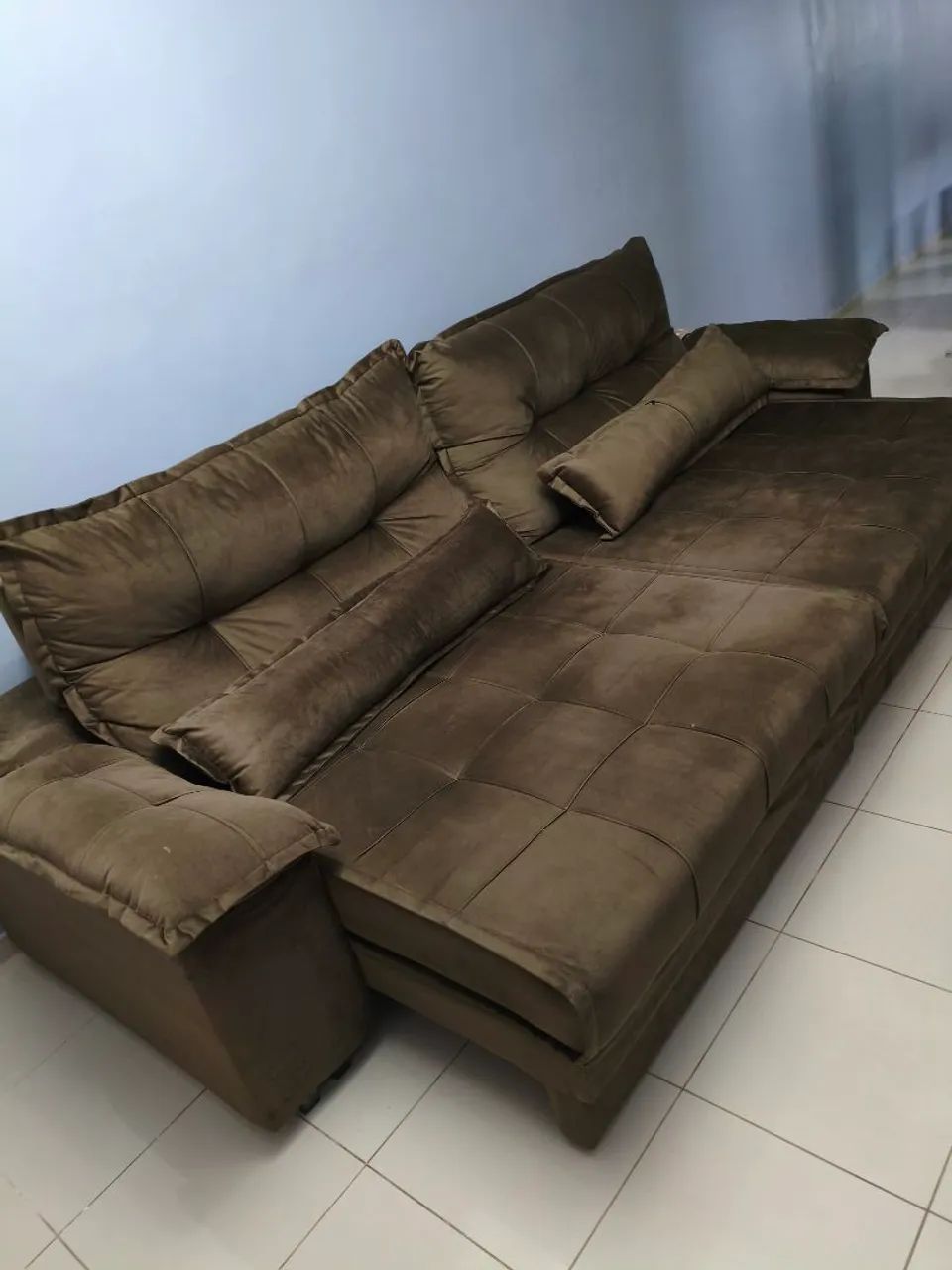 Sofá de 2.90 MTS super novo. Retirar em Poá/SP
