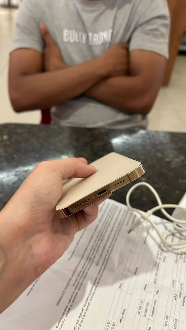 Iphone 12 pro max com nota fiscal  - Foto 5