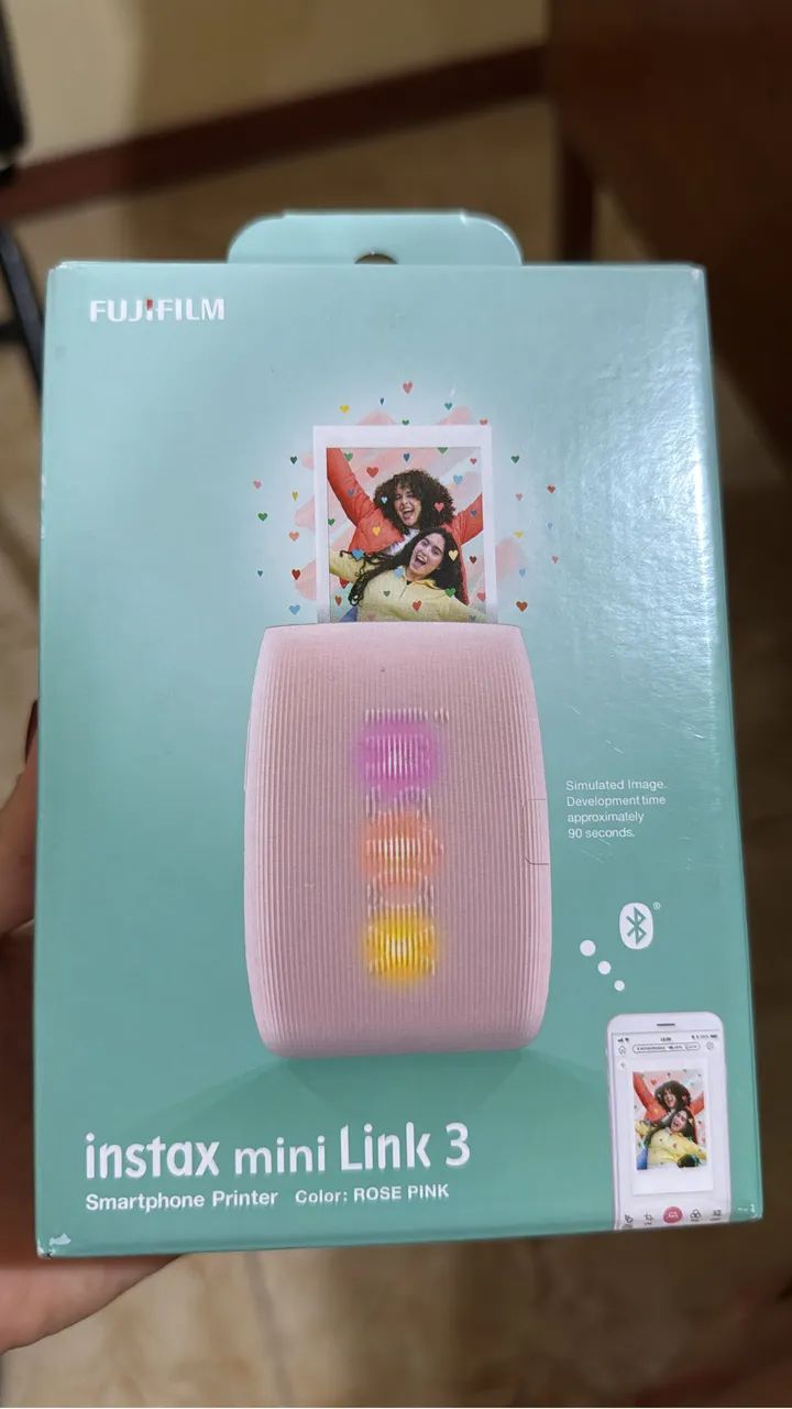 Impressora Instax Mini Link 3 Rosa  - Foto 2
