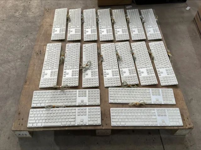 Vendo Lote de Kit Teclado e Mouse Apple - No estado - Foto 3