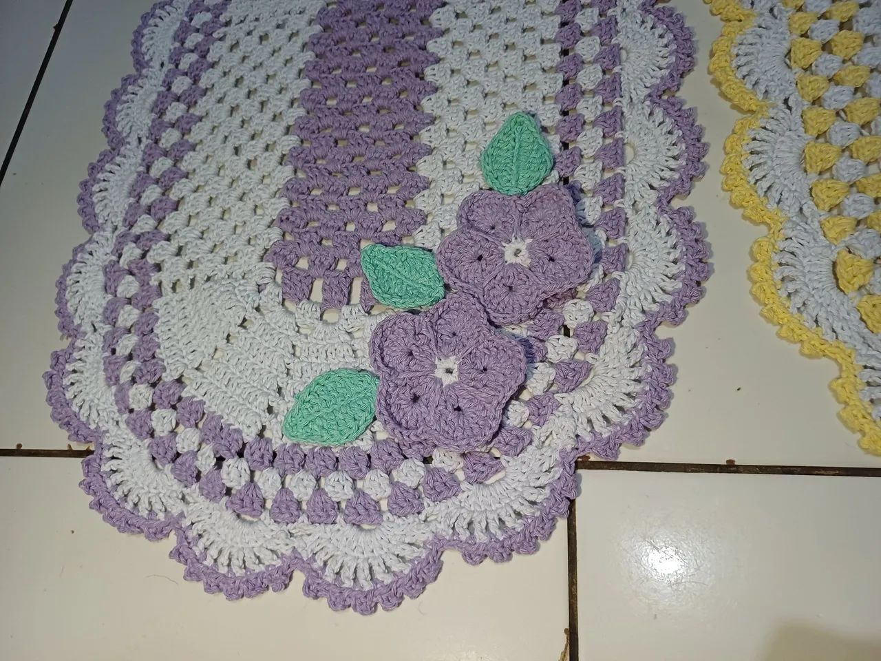 Tapete crochê coleção marshmallow - Foto 4