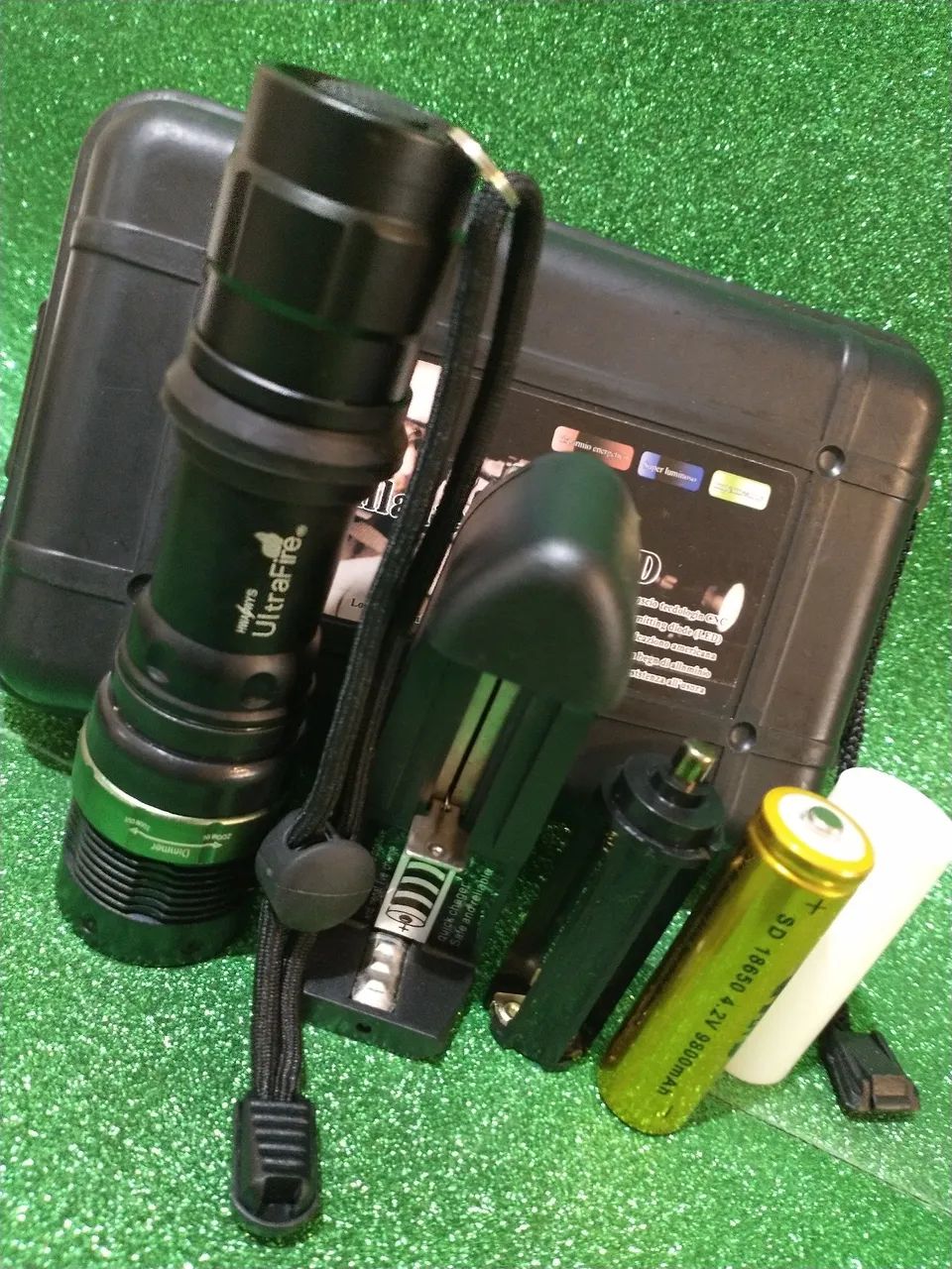 Kit Lanterna Tática Pesca Acampamento  - Foto 2