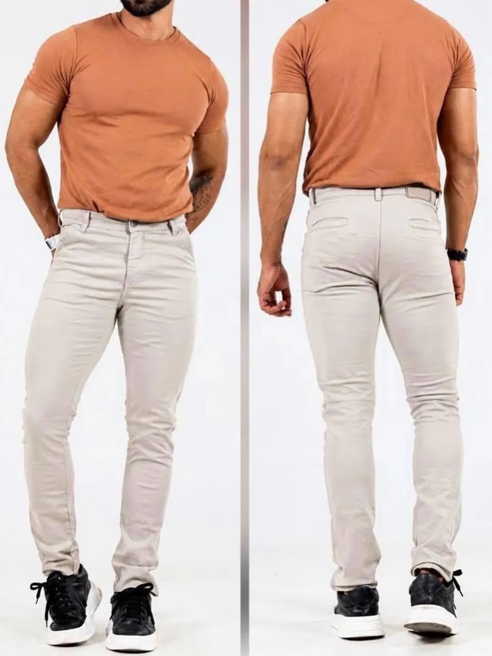 Calça masculina sarja brim  - Foto 2