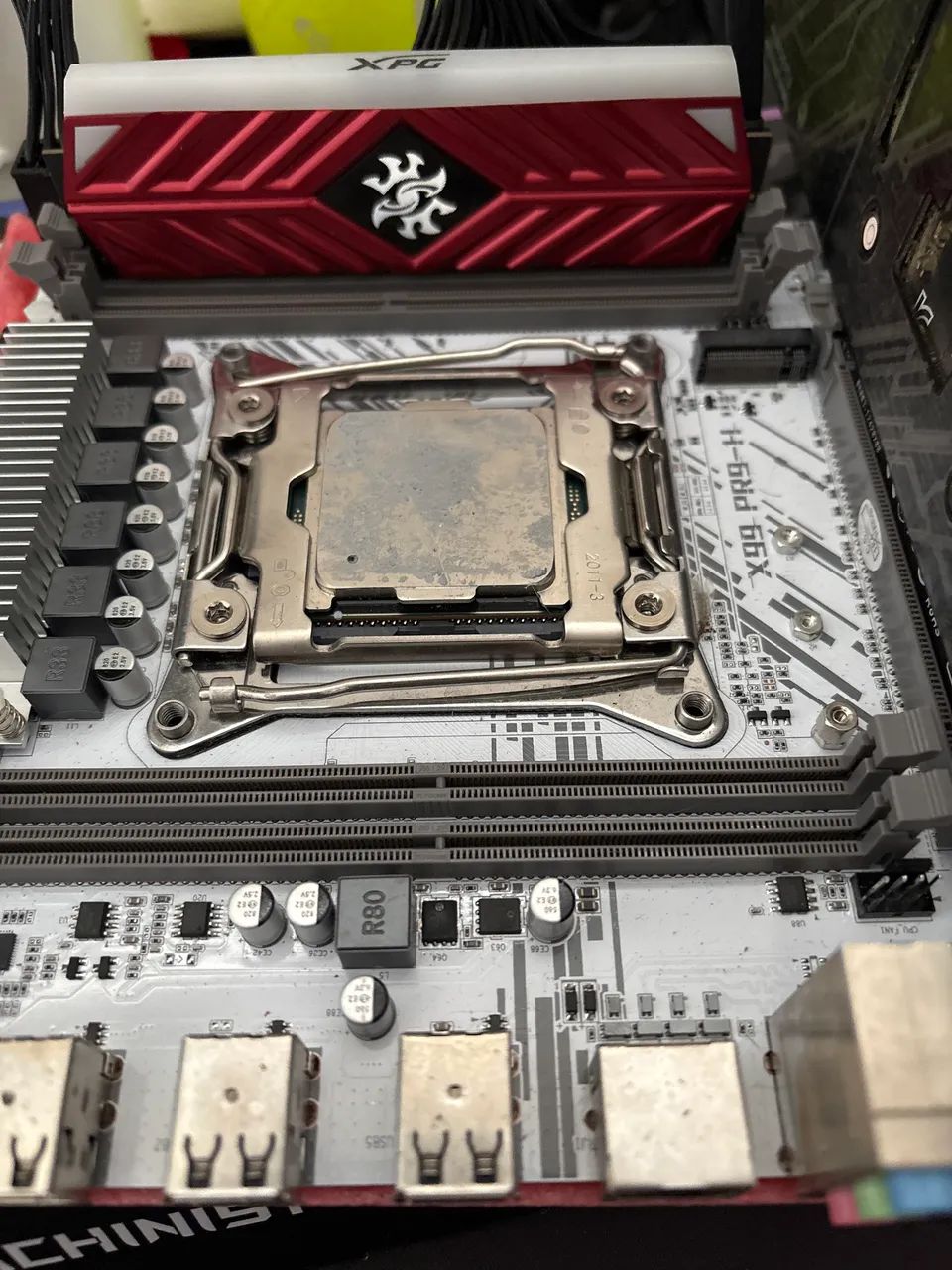 Kit placa mãe e processador - Leia a descrição!