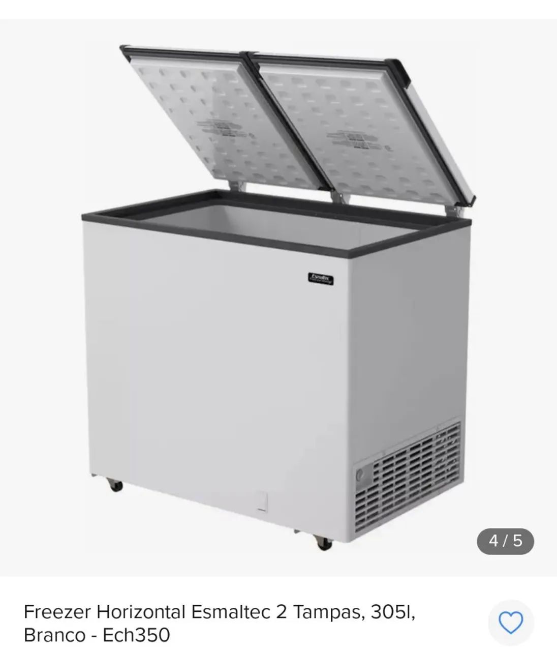 Freezer Esmaltec