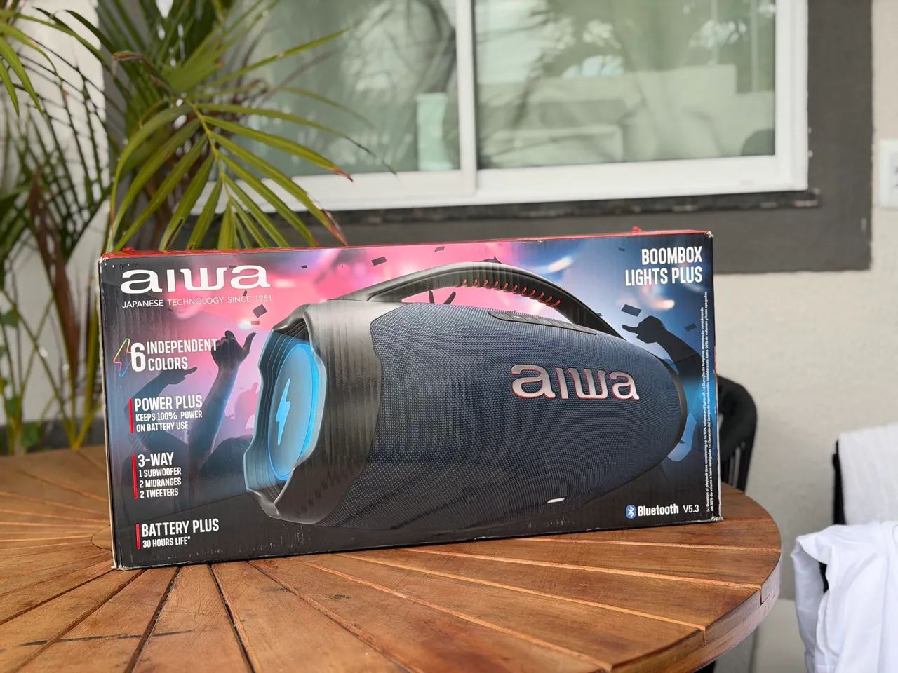 Boombox Aiwa 200 Watts  - Foto 3