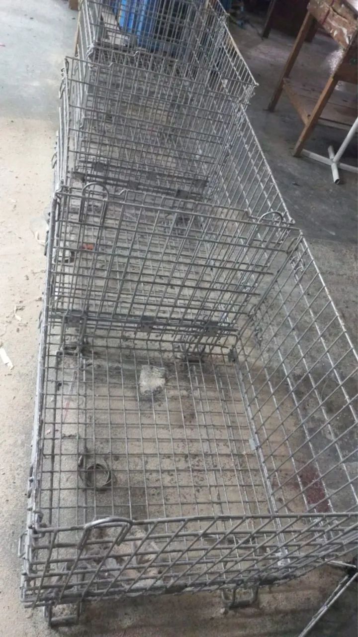 Gaiola aramada Container dobrável 