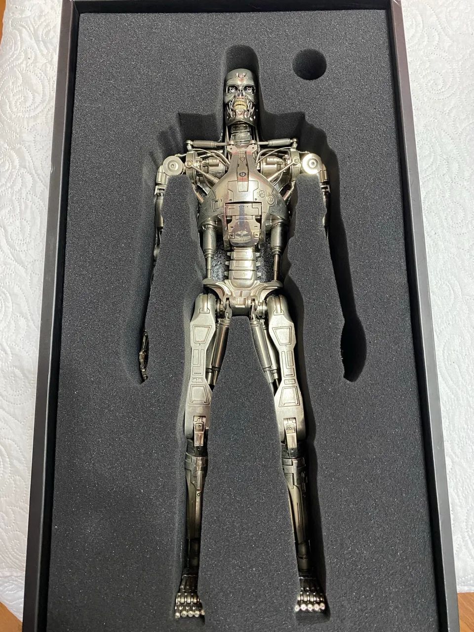 Hot Toy Endoskeleton T800 impecável c/ caixa original  - Foto 2