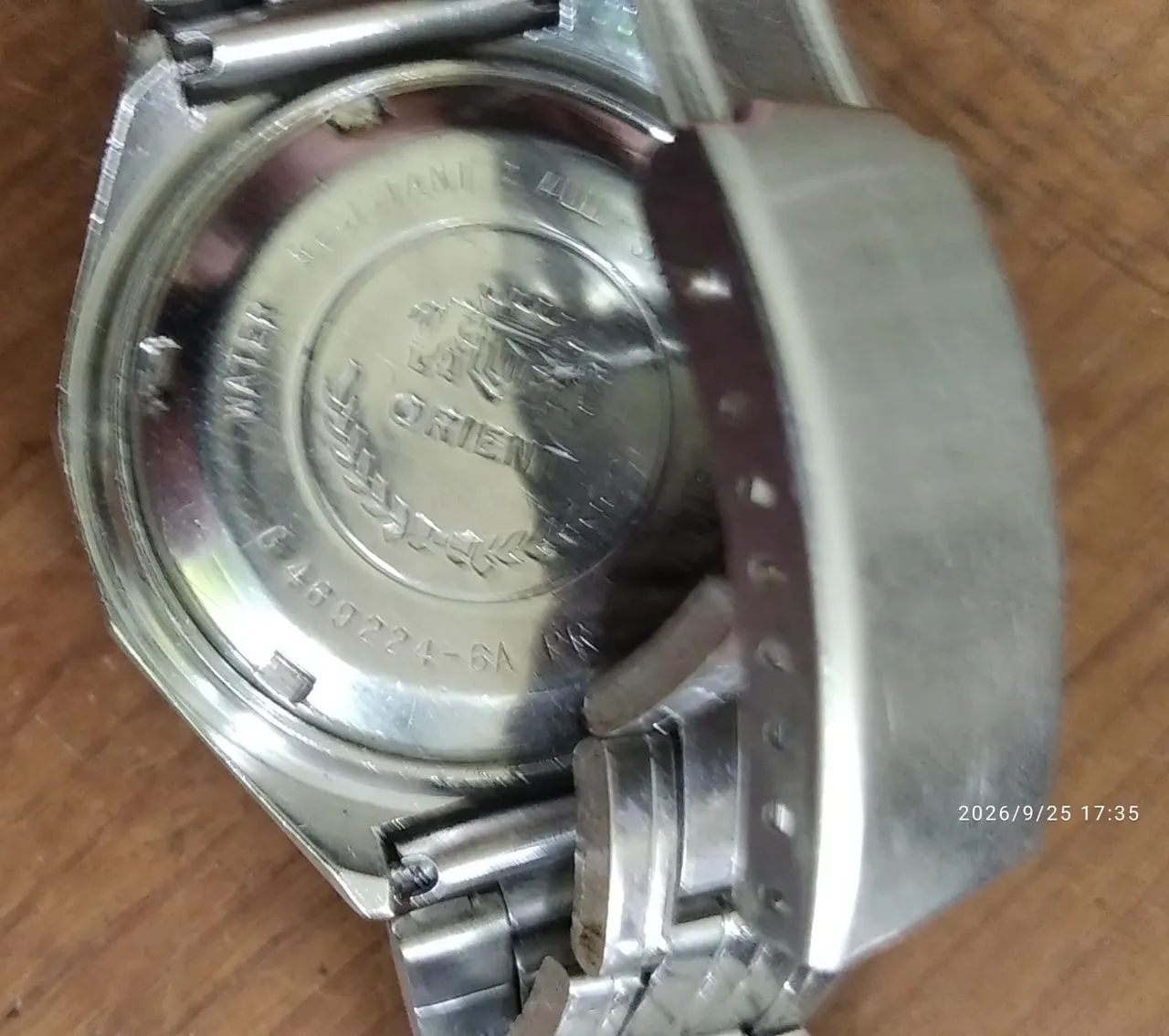 orient automatico azul escuro - Foto 4