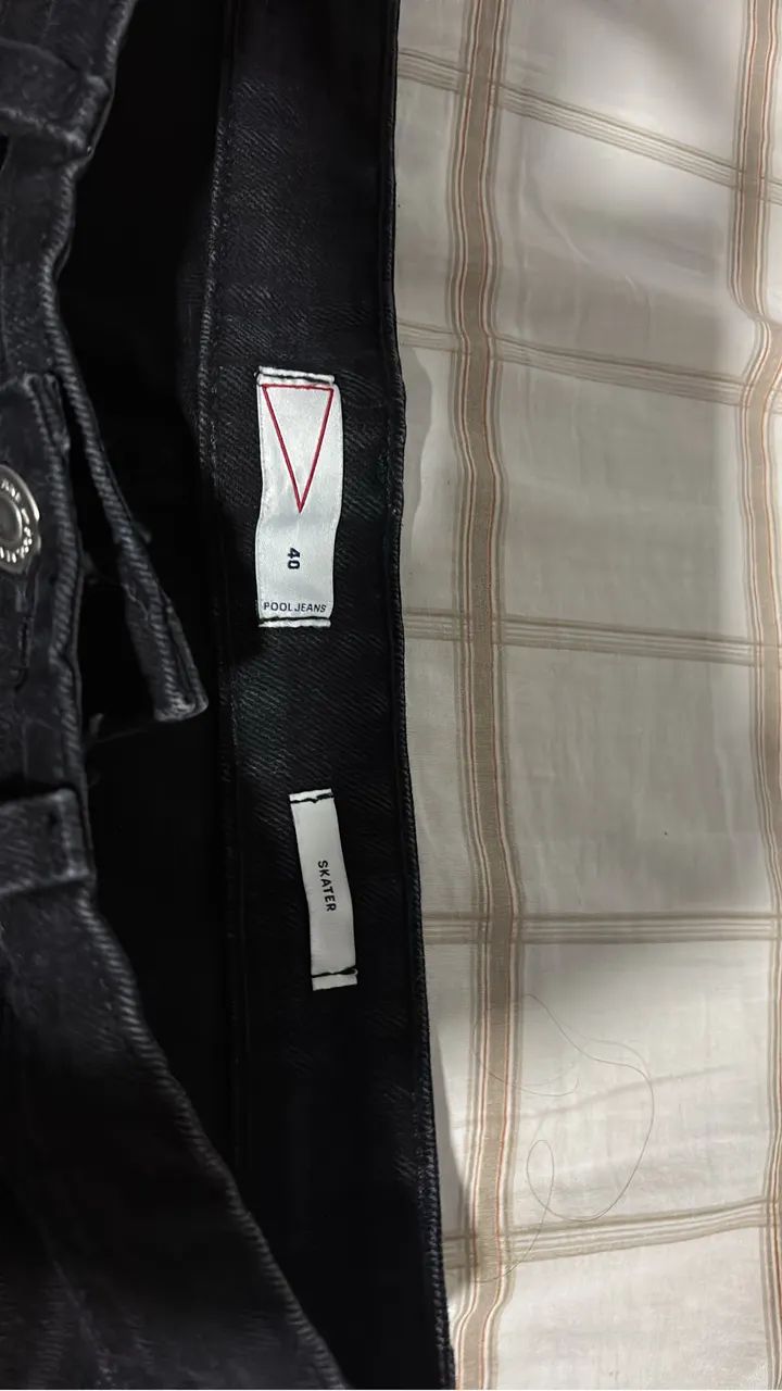 Calça estilo skater da marca pool jeans  - nova - Foto 2