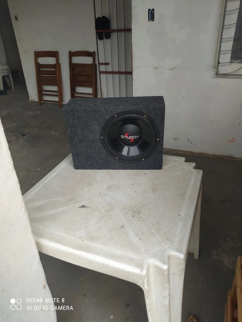 Subwoofer Sturdy 10 Polegadas Com Caixa Dutada - Novo (Nunca Usado) - Foto 4