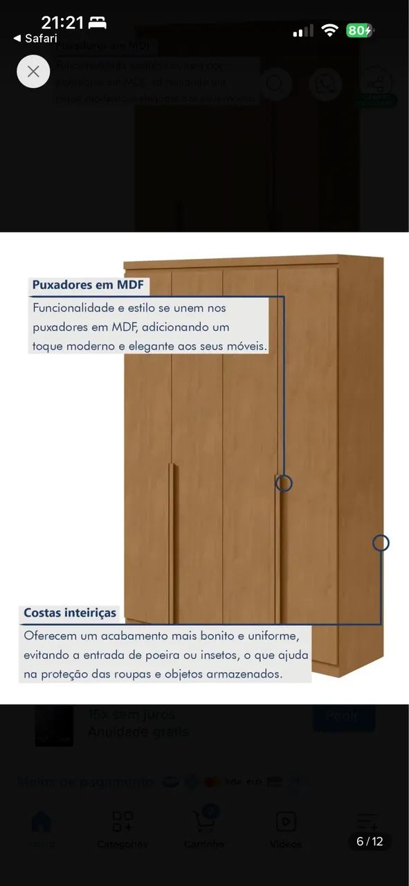 Guarda Roupa - Foto 3