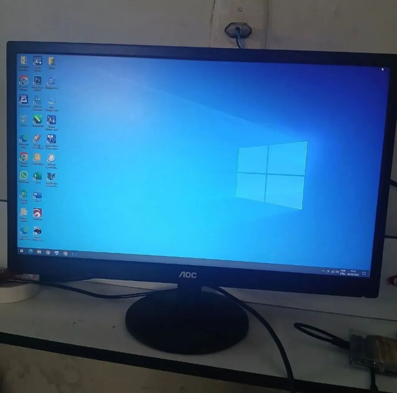 Pc completo com monitor