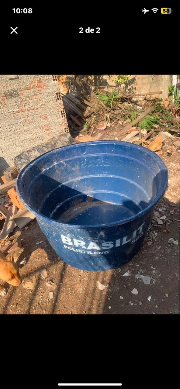 Vendo caixa d?água 500litros