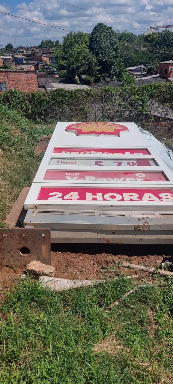 A negócia um totem de posto de gasolina  - Foto 3