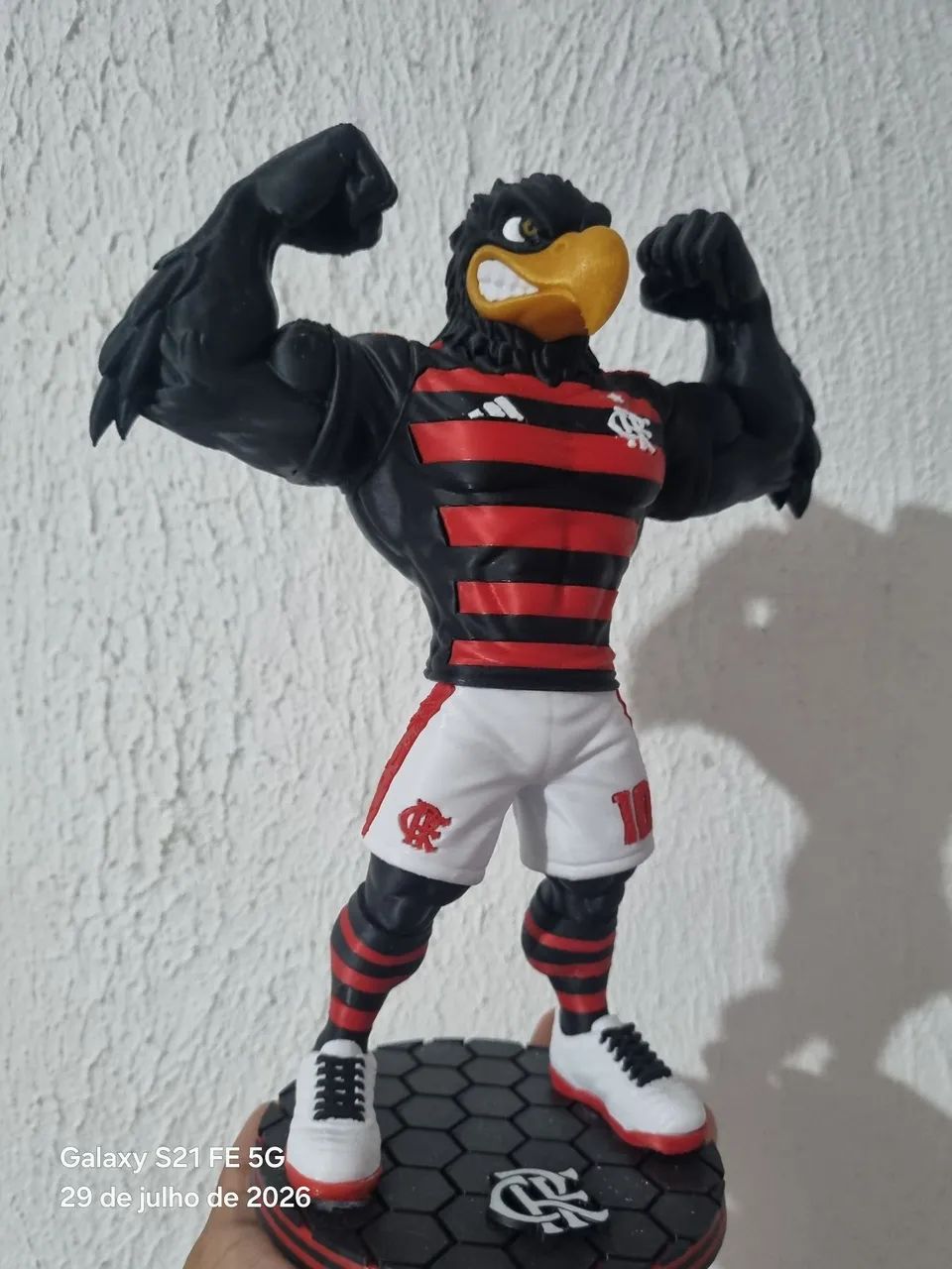 Boneco flamengo 28 cm  - Foto 2