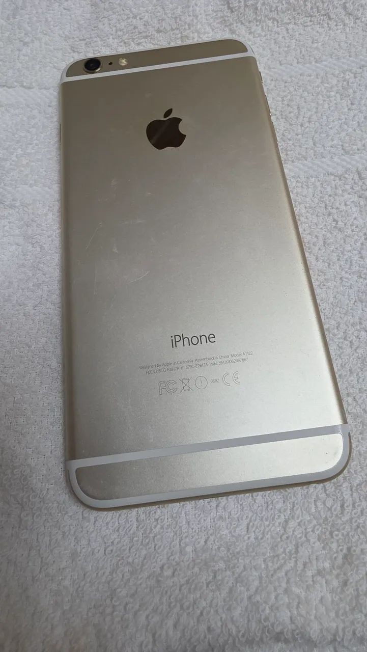Apple iPhone 6 Plus dourado - Foto 2