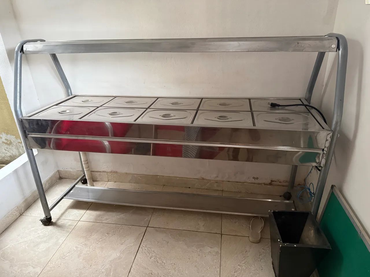 Buffet elétrico 10 Cubas
