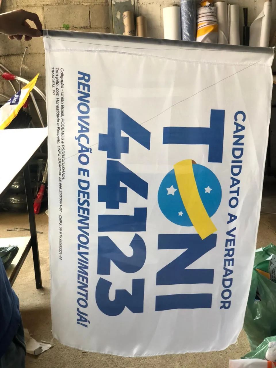 Material político campanha 2026 - Foto 4